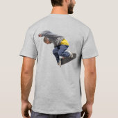 カールスバッドカリフォルニアスケートボードTシャツ Tシャツ (裏面)