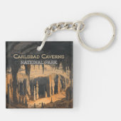 カールスバッドカーバーンズ国立公園ニューメキシコ キーホルダー (裏面)