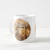 カールスバッドカーバーンズ国立公園ニューメキシコ コーヒーマグカップ (正面左)