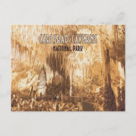 カールスバッドカーバーンズ国立公園ニューメキシコ ポストカード