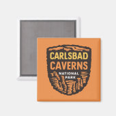 カールスバッドカーバーンズ国立公園ニューメキシコ マグネット (正面/裏面)