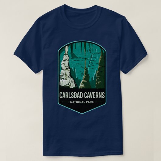 カールスバッドカーヴァンス国立公園3 Tシャツ (デザイン正面)