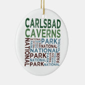 カールスバッドカーヴァンス国立公園 セラミックオーナメント (右)