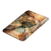 カールスバッドカーヴェンズナショナルパークウォーター絵画カラーズ マグネット (左側)