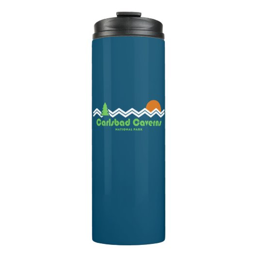 カールスバッドカーヴェンズナショナルパークレトロ タンブラー (正面)