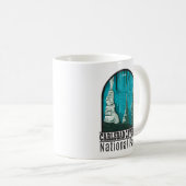 カールスバッドカーヴェンズナショナルパークヴィンテージ コーヒーマグカップ (正面右)