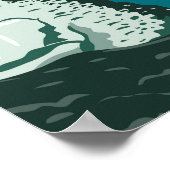 カールスバッドカーヴェンズナショナルパークヴィンテージ ポスター (角)