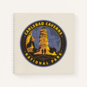 カールスバッド国立公園 ノートブック (正面)