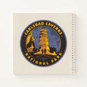 カールスバッド国立公園 ノートブック (裏面)