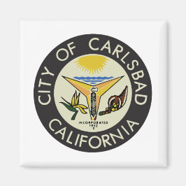 カールスバッド(カリフォルニア州)シティシール マグネット
