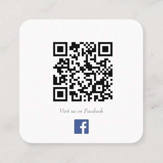 カールスバッド・キャンドルの名刺 スクエア名刺 (裏面)