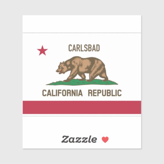 カールスバッドCA シール (シート)