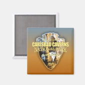 カールスバッドCaverns NP （矢印） マグネット (正面/裏面)