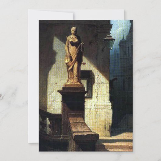 カールスピツウェグジャスティシャ 招待状 (正面)