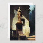 カールスピツウェグジャスティシャ 招待状 (正面/裏面)