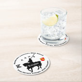 カールスルーエ·アメリカン·ハイスクールのコースター ラウンドペーパーコースター (インサイチュ)