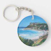 カールズバッドのビーチ、Keychain キーホルダー (正面)