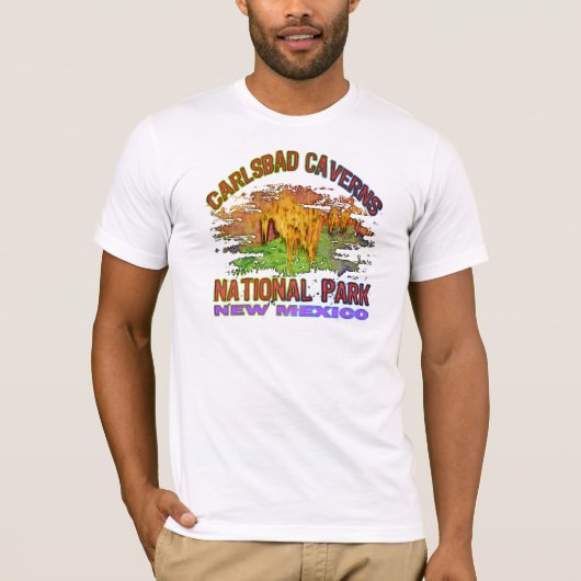 カールズバッドの洞窟国立公園、ニューメキシコ Tシャツ (正面)