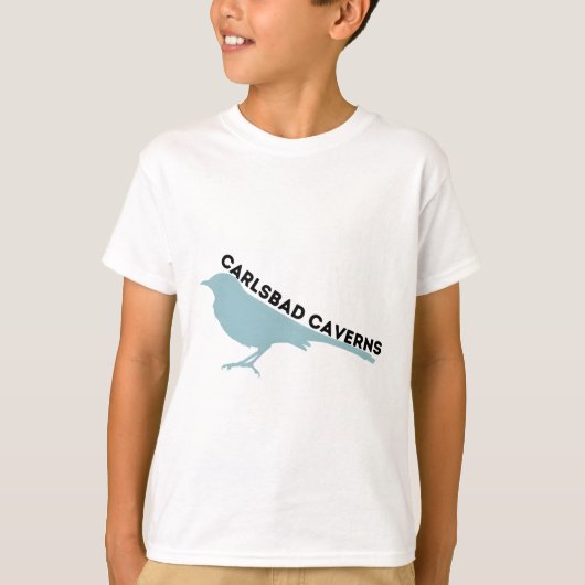 カールズバッド洞窟マネシモズクパークロゴ Tシャツ (正面)