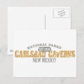 カールズバッド洞窟国立公園 ポストカード (正面/裏面)