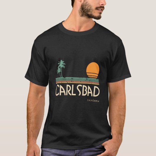カールズバッド カリフォルニア Tシャツ (正面)