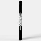 カールデザイン白黒 Case-Mate iPhoneケース (裏面 / 右)