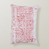 カールトンホテルカンヌフランス アクセントクッション (裏面(縦))