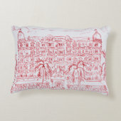 カールトンホテルカンヌフランス アクセントクッション (裏面)