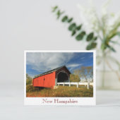 カールトン橋 スウェンジー ニューハンプシャー州 ポストカード (スタンド正面)