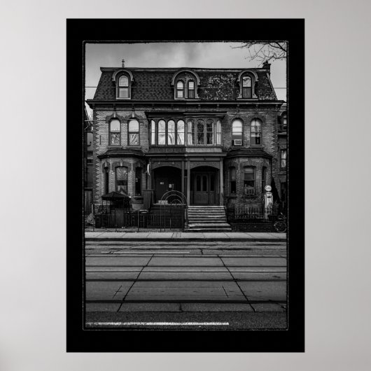 カールトン通りNo17縁ど with  ポスター (正面)