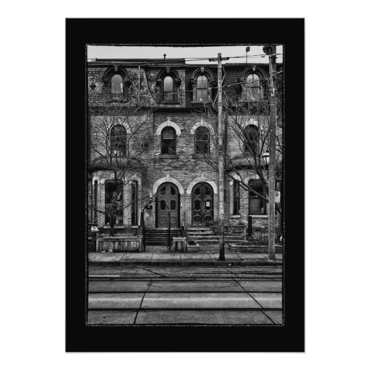 カールトン通りNo 3縁ど with フォトプリント (正面)