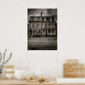 カールトン通りNo 9オールドフィルムバージョン ポスター (キッチン)