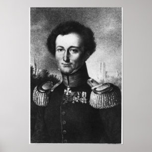 カールフォンClausewitz ポスター