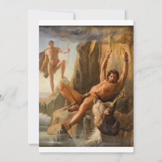 カールブロッホプロメテウスベフロイウン 招待状 (正面)