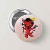 カールボタン 缶バッジ (正面&裏面)