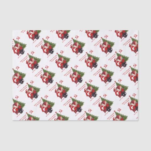 カールマルクスサンタ 薄葉紙 (正面)