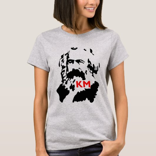 カールマルクスポートレート1 Tシャツ (正面)