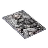 カールマルクス引用文デザイン – 変化を待て! ノートブック (右側)