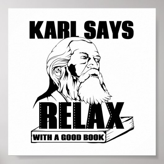 カールマルクス ポスター (正面)