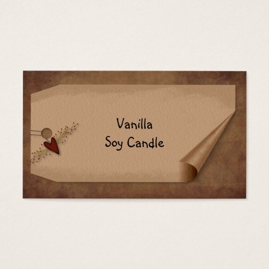 カールラベルピップベリーハートつるラベル (正面)