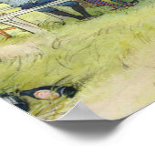 カールラルソンブレックファストアンダーザビッグ樺の木 ポスター (角)