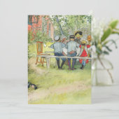 カールラルソンブレックファストアンダーザビッグ樺の木 招待状 (スタンド正面)