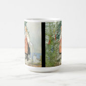 カールラーションのクリスマスツリーのトリミングの衣裳のマグ コーヒーマグカップ (中央)