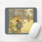 カールラーションのヴィンテージ果樹園によるAppleの収穫 マウスパッド (マウス)