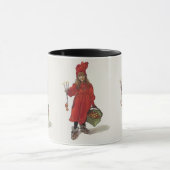 カールラーションの小さいスウェーデンの女の子: IdunaとしてBrita マグカップ (中央)