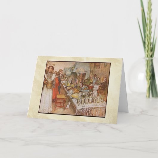 カールラーションクリスマスイブの夕食 シーズンカード (正面)