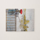 カールラーション著リスベートの魚釣り ジグソーパズル (横)