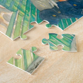 カールラーション著休日の読書 ジグソーパズル (側面)