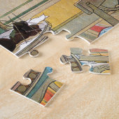 カールラーション著窓辺の花 ジグソーパズル (側面)