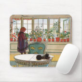 カールラーション著窓辺の花 マウスパッド (マウス)
